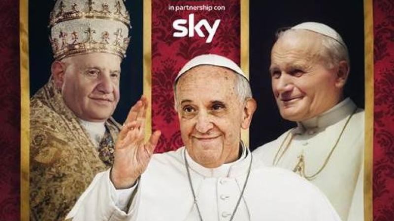 La cerimonia di canonizzazione di Papa Giovanni XXIII e Papa Giovanni Paolo II al cinema