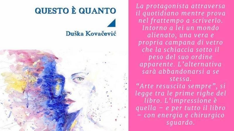 Rassegna Inchiostro d'autore: "Questo è quanto" con Duska Kovacevic