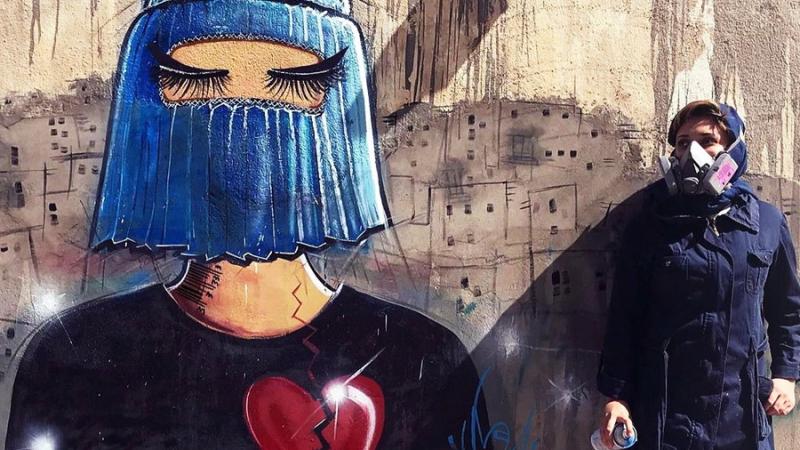 Nella sede Anpi Mostra dell'artista afghana Hassani