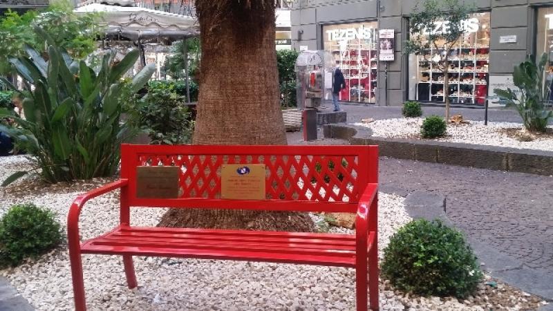 Panchina rossa: sabato alle 11 l'inaugurazione
