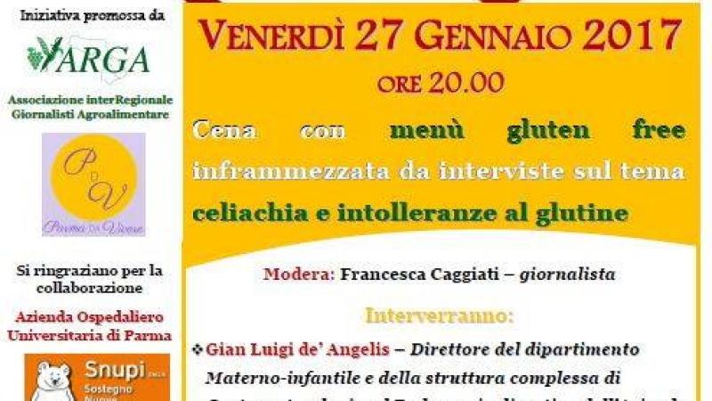 Gluten free e intolleranze alimentari: una serata a tema 
