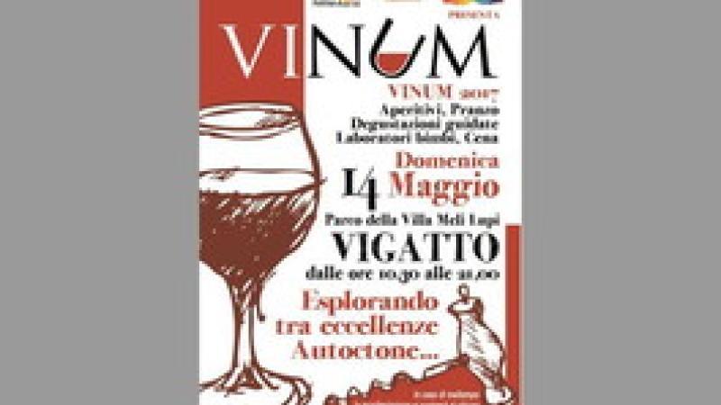 "Vinum": degustazioni a Villa Meli Lupi