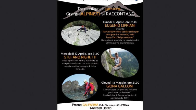 Grandi alpinisti si raccontano