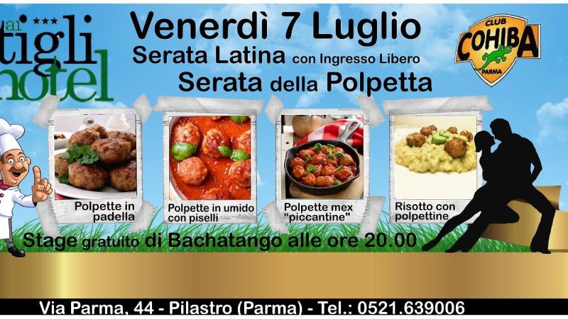 Cena "Polpette" e Serata Latina 