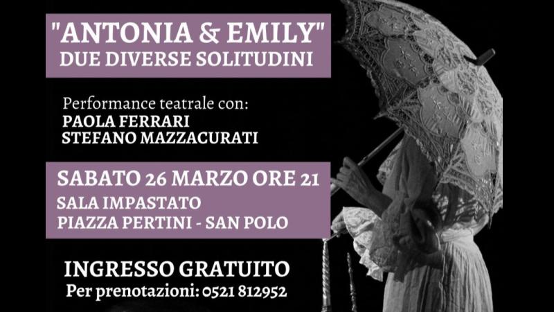 Antonia & Emily: due diverse solitudini