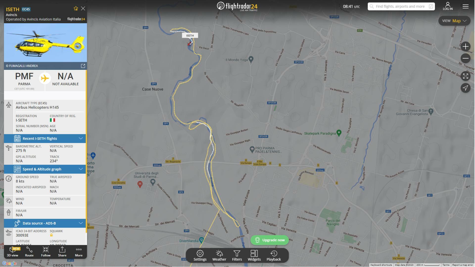 Ponte Nord, ancora nessuna traccia dell'uomo trascinato dalla corrente